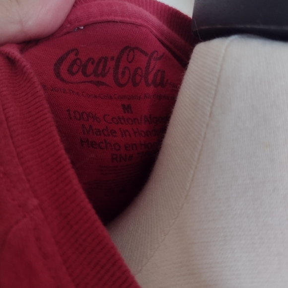 Coca Cola Long Sleeve Medium Shirt - Picture 2 of 2